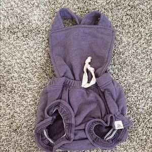 Lulu and Roo Purple Romper 3-6 months